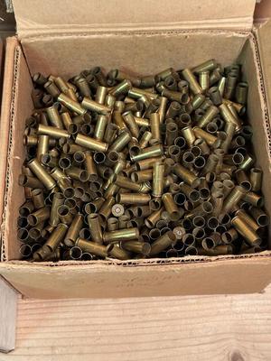.223 AND 38 SPECIAL EMPTY BRASS SHELLS FOR RELOADING