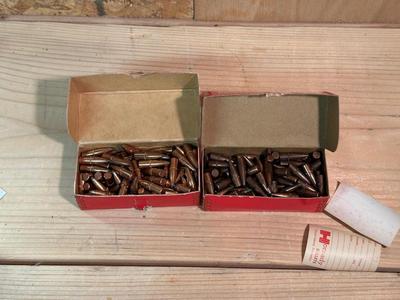 2-BOXES OF 308 BULLETS FOR RELOADING
