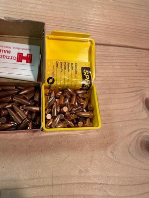 22 CAL RIFLE BULLETS FOR RELOADING - 3 BOXES