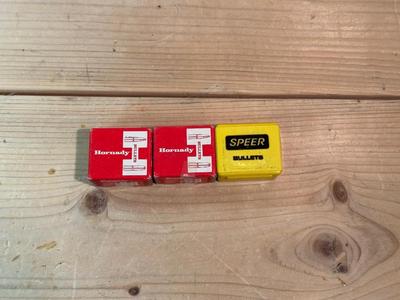 22 CAL RIFLE BULLETS FOR RELOADING - 3 BOXES