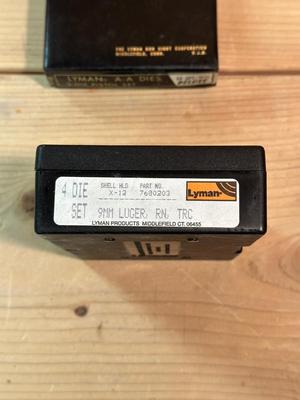 LYMAN RELOADING DIES
