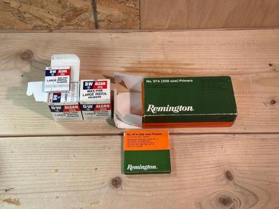 LARGE PISTOL AND SHOTGUN SHELL PRIMERS