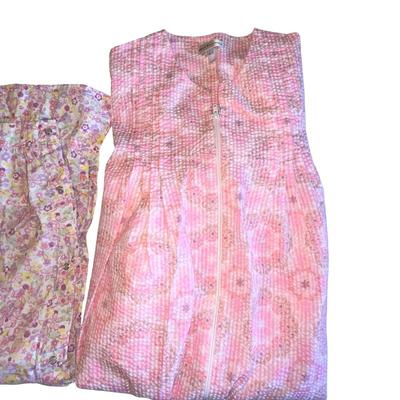 Lot of Women's Lightweight Housecoats - Snap and Zip - M/L