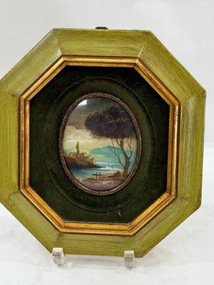 Sale Photo Thumbnail #68: Similar to works by Claude Lorrain, signed by the artist Bary.