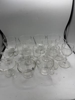 Miscellaneous glassware