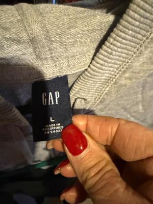 Gap sweatshirt and shirt