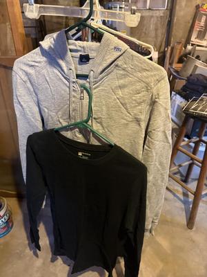 Gap sweatshirt and shirt