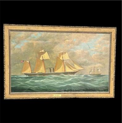 CSS Florida - CSA Navy Civil War Naval Steam Ship Lot #J10