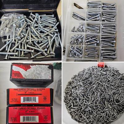 Screws, Nails, Bolts & More Hardware Assortment (G2-JS)
