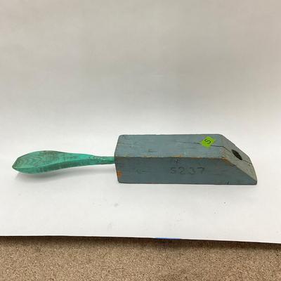 545 Three Antique Wooden Buoys