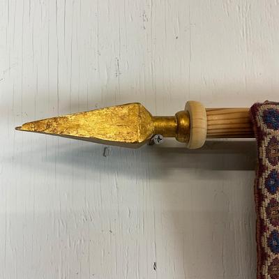 549 Vintage French Aristolochia Leaves Tapestry