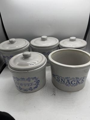 Crock Cannister set