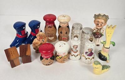 LOT 6: Multiple Salt and Pepper Shakers