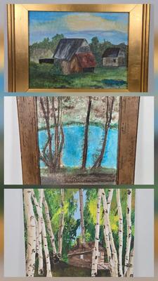 LOT 16: Landscape Artwork