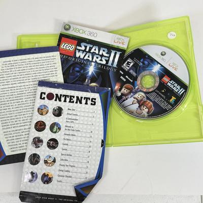 LOT 42: XBOX 360 Video Games: Minecraft, Guitar Hero (III & Legends of Rock), Lego Star Wars II, Plants vs Zombies & Lego Harry...
