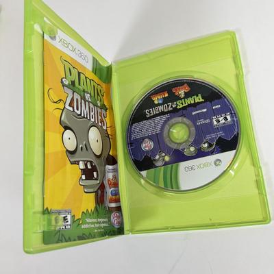 LOT 42: XBOX 360 Video Games: Minecraft, Guitar Hero (III & Legends of Rock), Lego Star Wars II, Plants vs Zombies & Lego Harry...