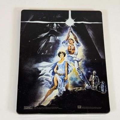 LOT 44: Sony 4K UHD Blu Ray Player Model BPD-S6700 w/ Star Wars: A New Hope Blu-Ray & Tom Hanks DVD