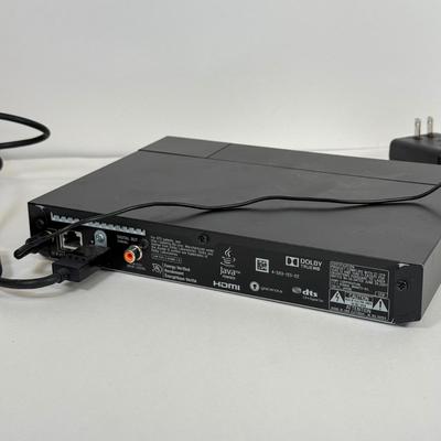 LOT 44: Sony 4K UHD Blu Ray Player Model BPD-S6700 w/ Star Wars: A New Hope Blu-Ray & Tom Hanks DVD