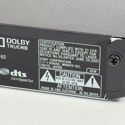 LOT 44: Sony 4K UHD Blu Ray Player Model BPD-S6700 w/ Star Wars: A New Hope Blu-Ray & Tom Hanks DVD