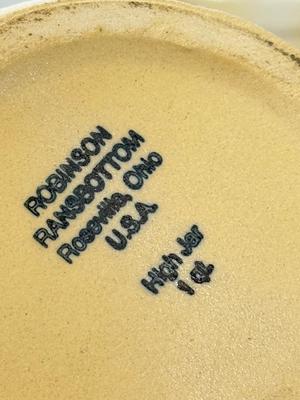 LOT 49: Farmhouse Kitchen Collection: Pottery Stoneware Canisters, Bird Bowl & Tin Apple Tray