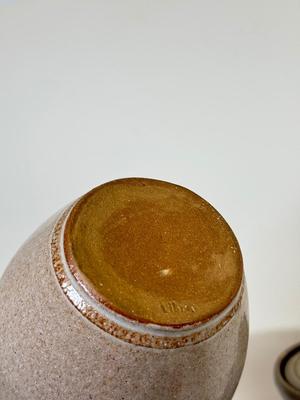 LOT 50: Stoneware Pottery Collection for Kitchen: Spice Jars, Rockdale & Rowe Pottery