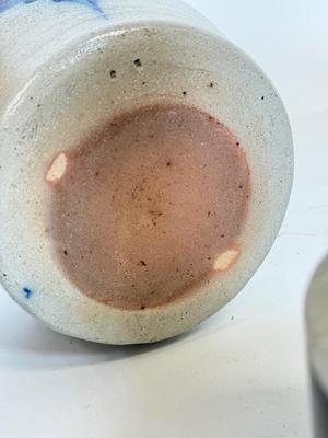 LOT 50: Stoneware Pottery Collection for Kitchen: Spice Jars, Rockdale & Rowe Pottery