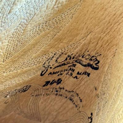 LOT 51: Two Pairs of Cowboy Boots: Dan Post (made in Spain) & J. Chisholm (made in USA)