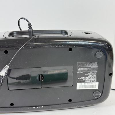 LOT 52: Craig CD Shelf System w/ Dual Alarm Clock AM/FM Stereo Radio Model CM427, Memorex iPhone/iPod Clock Radio Model Mi4290PBLK &...