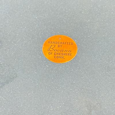 LOT 55: Four Vintage Egg Cups, Bovano Plate, Glass Plates & More