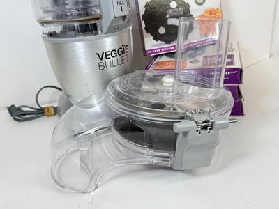 LOT 59: Magic Bullet - Veggie Bullet Model VB-102 w/ Accessories