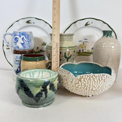 LOT 61: Collection of Pottery - some signed