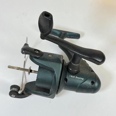 LOT 62: Pair of Fishing Reels: Integra Black Gold Series II 4500 & Green Sport Fisher