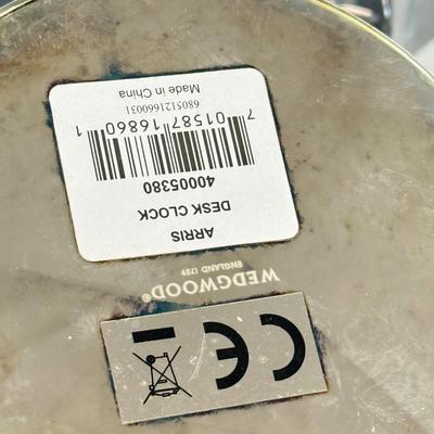 LOT 63: Wedgwood Arris Desk Clock w/ Box, FB Rogers Pieces, Turtle Dish & More