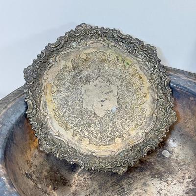 LOT 63: Wedgwood Arris Desk Clock w/ Box, FB Rogers Pieces, Turtle Dish & More