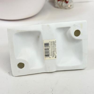 LOT 64: 1992 Lladro Collector's Society Bell, Hand Painted Japanese Figurine, Eagle Brand Ironstone Hand Painted Bowl & More