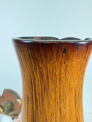 LOT 65: Vintage Paperboard Owl Wall Hangings, Large Plastic Leaf Wall Decor, Wood Floral Vase & More