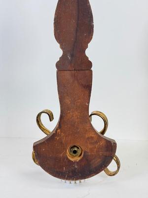 LOT 65: Vintage Paperboard Owl Wall Hangings, Large Plastic Leaf Wall Decor, Wood Floral Vase & More