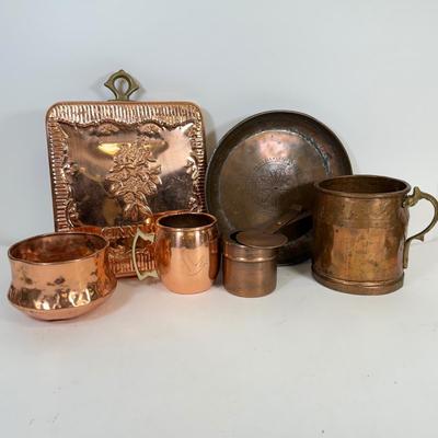 LOT 66: Copper Home Decor & Kitchen Collection