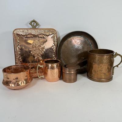 LOT 66: Copper Home Decor & Kitchen Collection