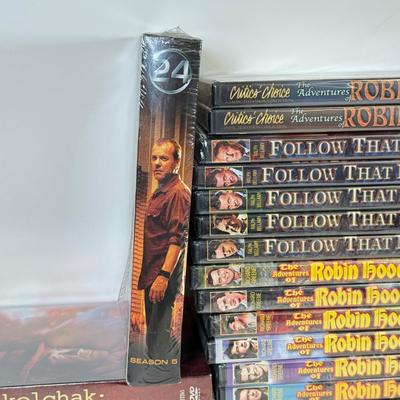 LOT 69: NIP DVDs and Sets: Robin Hood, Kiss, Follow That Man, Dick Tracy & More