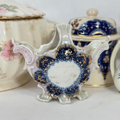 LOT 70: Vintage Porcelain Collection: Limoges, Lenox, Delfts, Japan & More