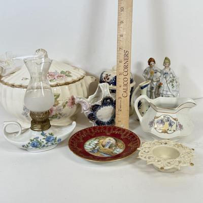 LOT 70: Vintage Porcelain Collection: Limoges, Lenox, Delfts, Japan & More