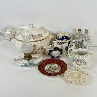 LOT 70: Vintage Porcelain Collection: Limoges, Lenox, Delfts, Japan & More