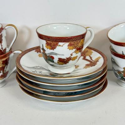 LOT 73: Japanese Porcelain: Tea Sets & More