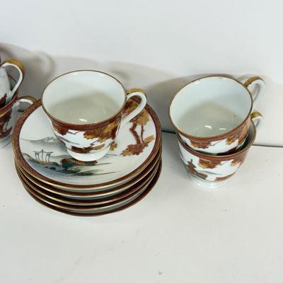 LOT 73: Japanese Porcelain: Tea Sets & More