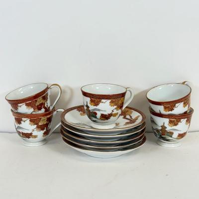 LOT 73: Japanese Porcelain: Tea Sets & More