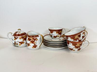 LOT 73: Japanese Porcelain: Tea Sets & More