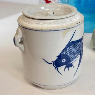 LOT 78: For the Beach House: Surfboard Platters, Large Drink Dispenser, Mermaid Pillow Covers (washable)& More