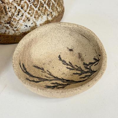 LOT 80: Pottery: Signed Vase, Sun Vase made in Mexico, Greek Plate & More