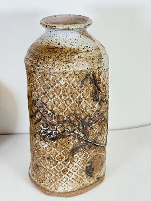 LOT 80: Pottery: Signed Vase, Sun Vase made in Mexico, Greek Plate & More